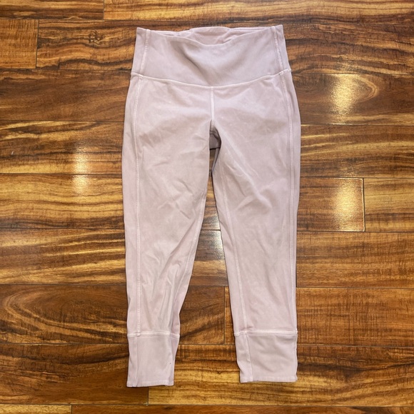 Lululemon Wunder Under Crop 23" *Ribbed 8 - Picture 3 of 9